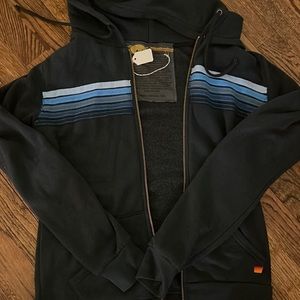 Aviator nation 5 stripe hoodie